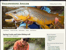 Tablet Screenshot of fishingmontana406.com